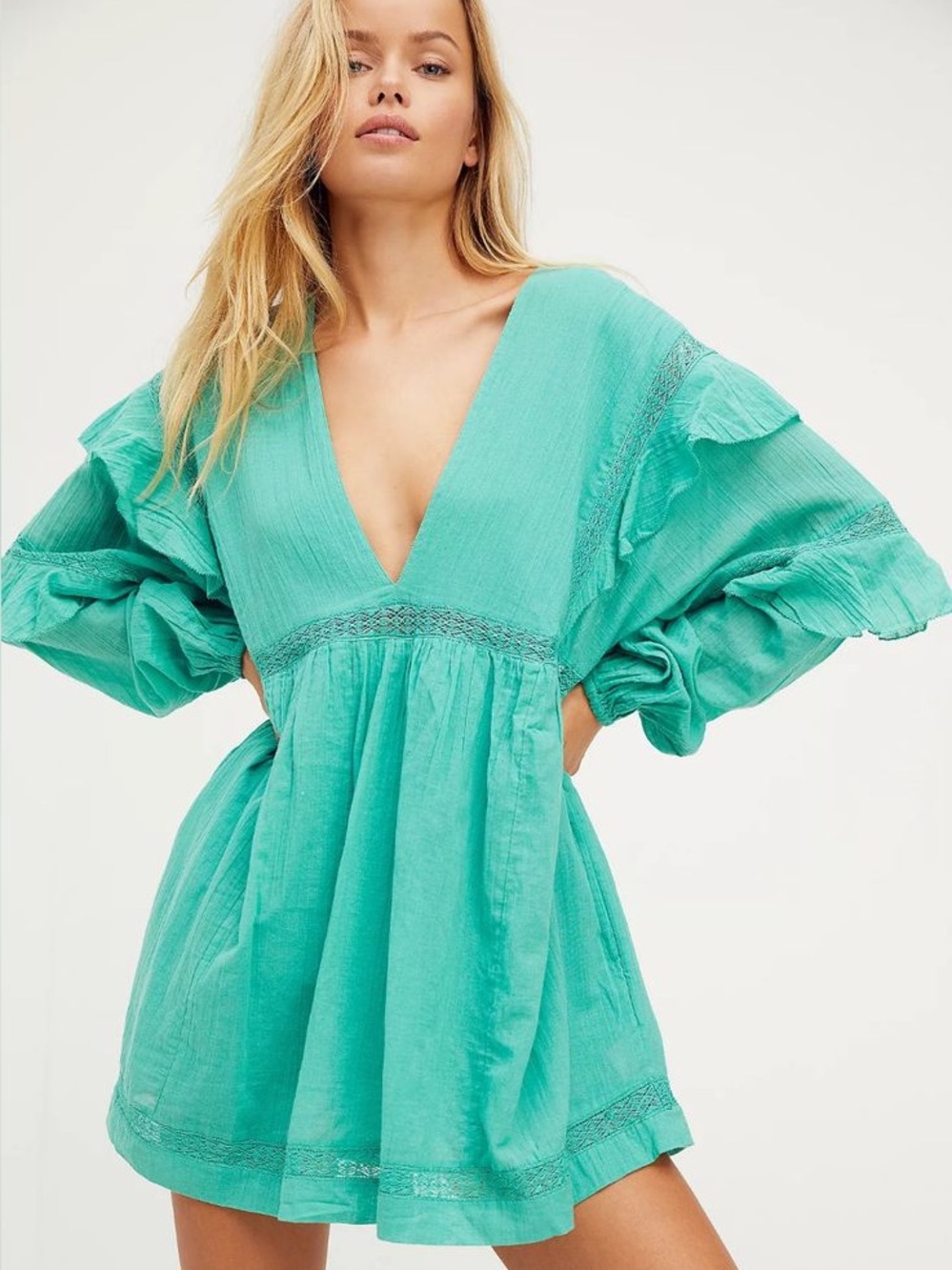 Free People Seashell Skort Romper